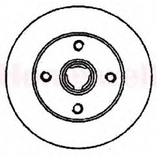 561460B BENDIX Тормозной диск