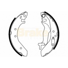 SH2246 BRAKE ENGINEERING Комплект тормозных колодок