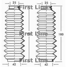 FSG3106 FIRST LINE Пыльник, рулевое управление