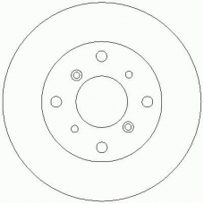 D2581 ROULUNDS Тормозной диск