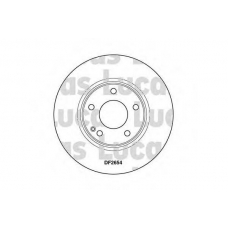 DF2654 TRW Тормозной диск