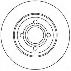 D1070 SIMER Тормозной диск