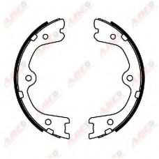 C01064ABE ABE Комплект тормозных колодок, стояночная тормозная с