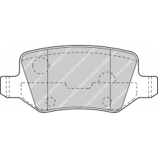 FD7185A NECTO Комплект тормозных колодок, дисковый тормоз