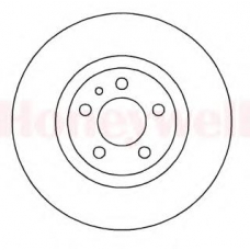 561966B BENDIX Тормозной диск