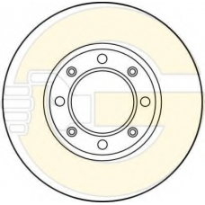 6013003 GIRLING Тормозной диск
