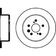MDC1190 MINTEX Тормозной диск
