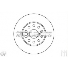 0993-7202 ASHUKI Тормозной диск