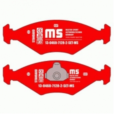 13046071282-SET-MS MASTER-SPORT Комплект тормозных колодок, дисковый тормоз