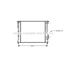 RTA2133 AVA Радиатор, охлаждение двигателя