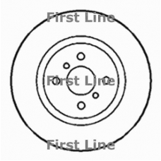 FBD1257 FIRST LINE Тормозной диск