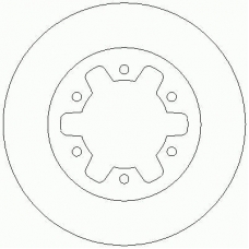 D2442 ROULUNDS Тормозной диск