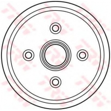 DB4296 TRW Тормозной барабан