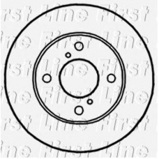 FBD1881 FIRST LINE Тормозной диск