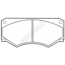 FBP1083 FIRST LINE Комплект тормозных колодок, дисковый тормоз