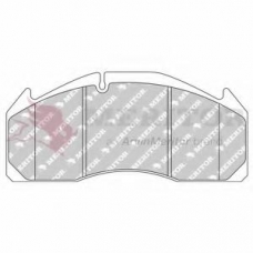 MDP3125K MERITOR Комплект тормозных колодок, дисковый тормоз