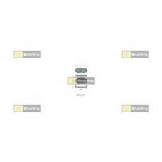 BD S378 STARLINE Комплект тормозных колодок, дисковый тормоз