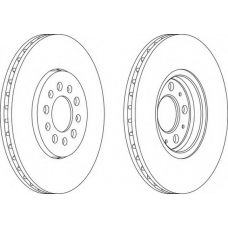WGR1221-1 WAGNER LOCKHEED Тормозной диск