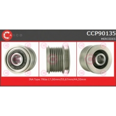 CCP90135 CASCO Ременный шкив, генератор