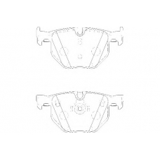 WBP23732A WAGNER LOCKHEED Комплект тормозных колодок, дисковый тормоз