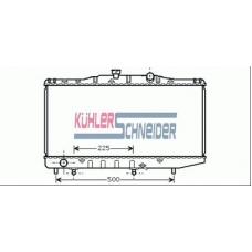 3201081 KUHLER SCHNEIDER Радиатор, охлаждение двигател