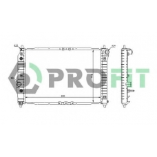 PR 1703A3 PROFIT Радиатор, охлаждение двигателя
