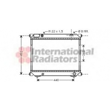60522039 SCHLIECKMANN Радиатор, охлаждение двигателя