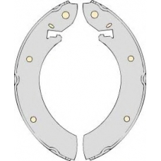 M567 MGA Комплект тормозных колодок