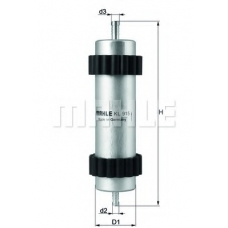 KL 915 MAHLE Топливный фильтр