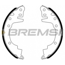 GF0814 BREMSI Комплект тормозных колодок