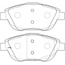 WBP24883A WAGNER LOCKHEED Комплект тормозных колодок, дисковый тормоз