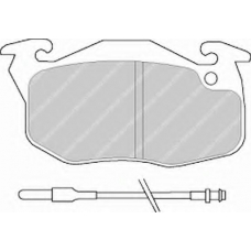 T0610563 RAMEDER Комплект тормозных колодок, дисковый тормоз
