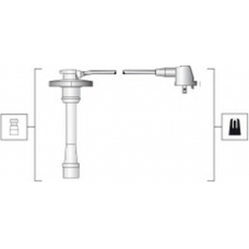 941318111274 MAGNETI MARELLI Комплект проводов зажигания