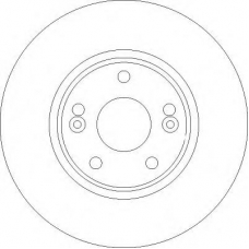 DF4179 TRW Тормозной диск