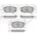 ADB3948 COMLINE Комплект тормозных колодок, дисковый тормоз