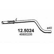 12.5024 ASSO Труба выхлопного газа