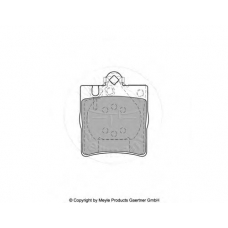 025 218 9915/S MEYLE Колодки тормозные