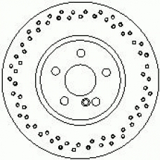 38571 KAWE Тормозной диск