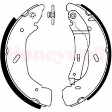 362415B BENDIX Комплект тормозных колодок