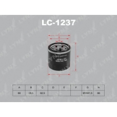 LC-1237 LYNX Фильтр масляный