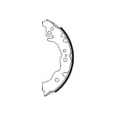 8DB 355 003-071 HELLA Комплект тормозных колодок