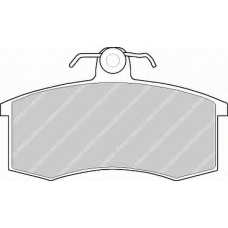 T0610461 RAMEDER Комплект тормозных колодок, дисковый тормоз