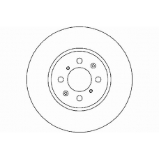MDC1501 MINTEX Тормозной диск
