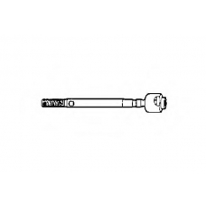 0602540 OCAP Осевой шарнир, рулевая тяга