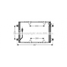 SZ5107 AVA Конденсатор, кондиционер
