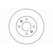 MDC1748 MINTEX Тормозной диск