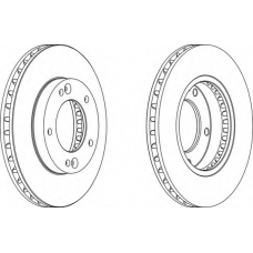 WGR1290-1 WAGNER LOCKHEED Тормозной диск
