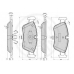 12257 OPTIMAL Комплект тормозных колодок, дисковый тормоз