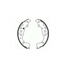SS 547 SCT Комплект тормозных колодок, стояночная тормозная с