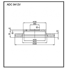 ADC 0412V Allied Nippon Гидравлические цилиндры